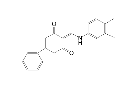 2-[(3,4-dimethylanilino)methylene]-5-phenyl-1,3-cyclohexanedione