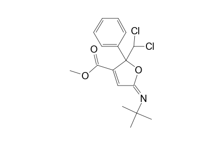 Methyl 5-(tert-butylimino)-2-(dichloromethyl)-2-phenyl-2,5-dihydrofuran-3-carboxylate