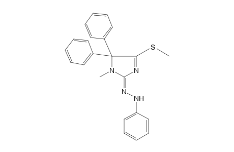 5,5-DIPHENYL-1-METHYL-4-(METHYLTHIO)-3-IMIDAZOLIN-2-ONE, PHENYLHYDRAZONE