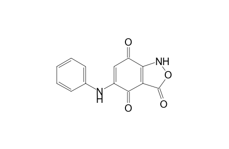 5-Anilino-1H-2,1-benzoxazole-3,4,7-trione