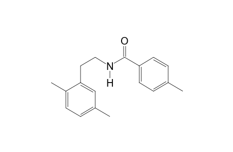 N-[2-(2,5-Dimethylphenyl)ethyl]-4-methylbenzamide