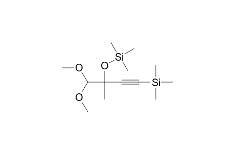 Silane, [[1-(dimethoxymethyl)-1-methyl-3-(trimethylsilyl)-2-propynyl]oxy]trimethyl-
