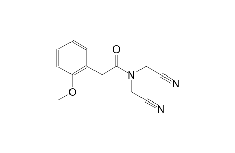 N,N-bis(cyanomethyl)-2-(2-methoxyphenyl)acetamide