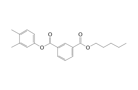 Isophthalic acid, 3,4-dimethylphenyl pentyl ester