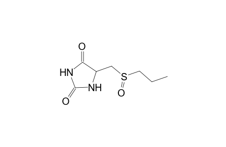 5-[(Propylsulfinyl)methyl]-2,4-imidazolidinedione