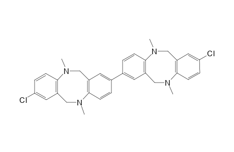 8,8'-Bis-5,11-dimethyl-5,6,11,12-tetrahydro-2-chlorodibenzo[b,f][1,5]diazocine