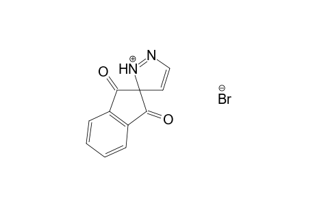 1,3-Dioxo-1,1',2',3-tetrahydrospiro[indene-2,3'-pyrazol[5]-ylium]bromide