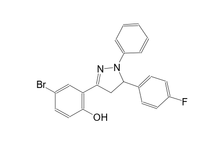 4-bromo-2-[5-(4-fluorophenyl)-1-phenyl-4,5-dihydro-1H-pyrazol-3-yl]phenol