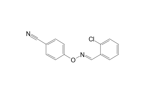 N-(p-Cyanophenoxy)-[(2'-chlorophenyl)metyl]-imine