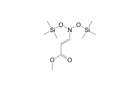 METHYL-3-N,N-BIS-(TRIMETHYLSILYLOXY)-AMINO-PROPENOATE