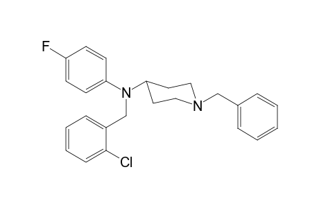 1-Benzyl-N-(4-fluorophenyl)-N-(2-chlorophenylmethyl)piperidin-4-amine