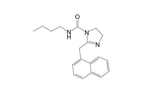 2-Imidazoline-1-carboxamide, n-butyl-2-(1-naphthylmethyl)-