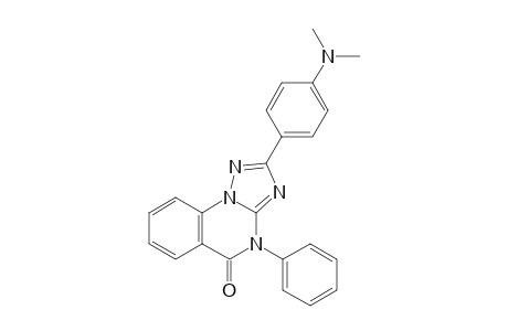 2-(4-Dimethylaminophenyl)-4-phenyl-1,2,4-triazolo[1,5-a]quinazolin-5(4H)-one