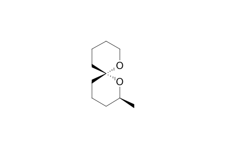 2-METHYL-1,7-DIOXASPIRO-[5.5]-UNDECANE;ISOMER-#1