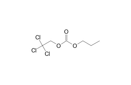 Carbonic acid, propyl 2,2,2-trichloroethyl ester