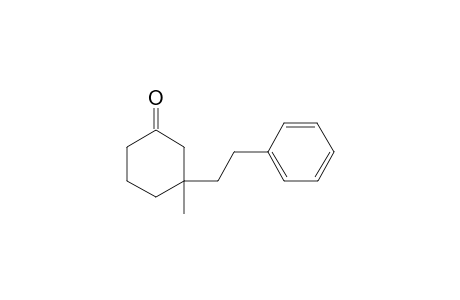 3-Methyl-3-(2-phenethyl)cyclohexan-1-one