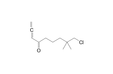 9-chloro-8,8-dimethyl-nona-1,2-dien-4-one