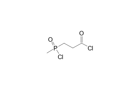 3-(chloro-methyl-phosphoryl)propionyl chloride