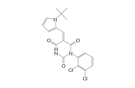 (5E)-5-[(1-tert-butyl-1H-pyrrol-2-yl)methylene]-1-(2,3-dichlorophenyl)-2,4,6(1H,3H,5H)-pyrimidinetrione