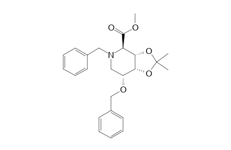 METHYL-5-O-BENZYL-2,6-(BENZYLIMINO)-2,6-DIDEOXY-3,4-O-ISOPROPYLIDENE-D-ALLONATE