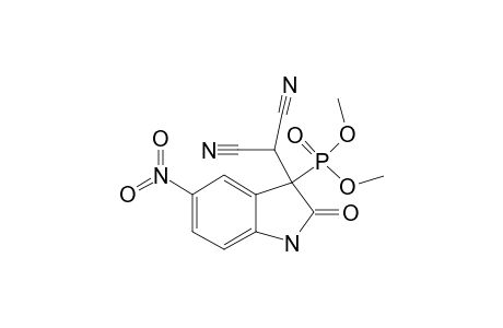 DIMETHYL-3-(DICYANOMETHYL)-5-NITRO-2-OXOINDOLIN-3-YLPHOSPHONATE