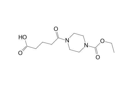 5-[4-(ethoxycarbonyl)-1-piperazinyl]-5-oxopentanoic acid