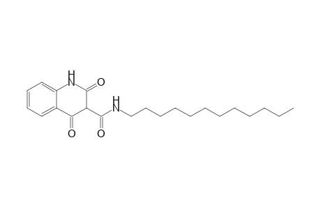 Quinoline-3-carboxamide, 1,2,3,4-tetrahydro-2,4-dioxo-N-n.dodecyl-