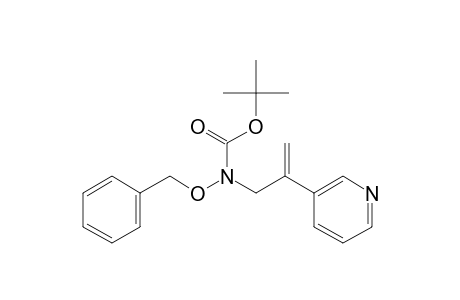 tert-Butyl benzyloxy(2-pyridin-3-ylprop-2-enyl)carbamate