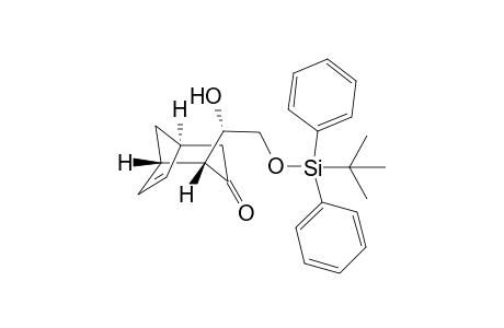 (1S,2R,5S)-2-((S)-2-(tert-Butyldiphenylsiloxy)-1-hydroxyethyl)bicyclo[3.2.1]oct- 6-en-3-one