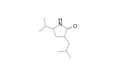 3-Isobutyl-5-isopropyl-2-oxopyrrolidine