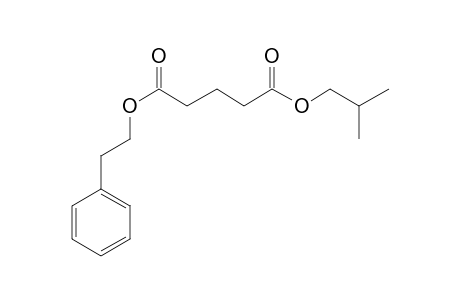 Glutaric acid, isobutyl phenethyl ester