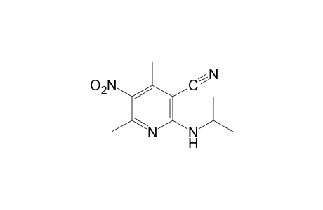 4,6-dimethyl-2-(isopropylamino)-5-nitronicotinonitrile