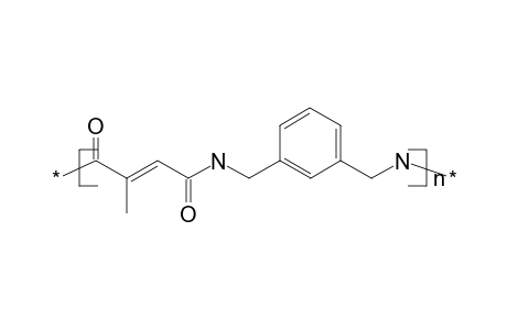 Poly(m-xylylenemesaconamide)