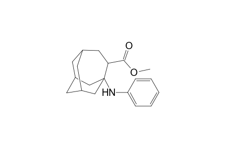 Methyl 3-phenylaminohomoadamantane-4-carboxylate
