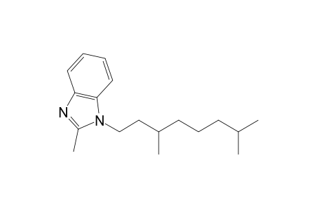 1H-Benzimidazole, 1-(3,7-dimethyloctyl)-2-methyl-