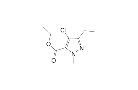 4-Chloro-5-ethyl-2-methyl-2H-pyrazole-3-carboxylic acid ethyl ester