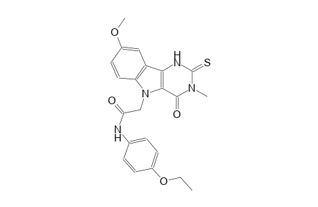 1H-pyrimido[5,4-b]indole-5-acetamide, N-(4-ethoxyphenyl)-2,3,4,5-tetrahydro-8-methoxy-3-methyl-4-oxo-2-thioxo-