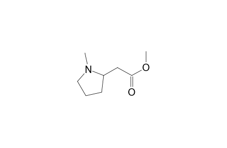 2-(1-Methyl-2-pyrrolidinyl)acetic acid methyl ester