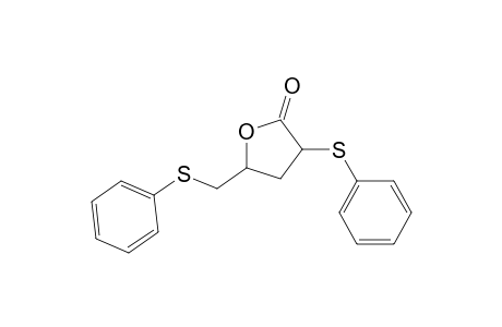 2(3H)-Furanone, dihydro-3-(phenylthio)-5-[(phenylthio)methyl]-