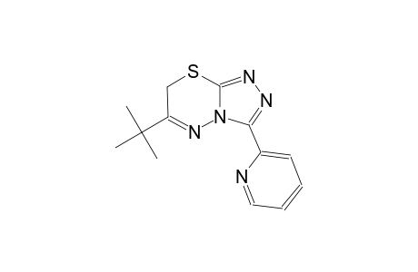 6-tert-butyl-3-(2-pyridinyl)-7H-[1,2,4]triazolo[3,4-b][1,3,4]thiadiazine