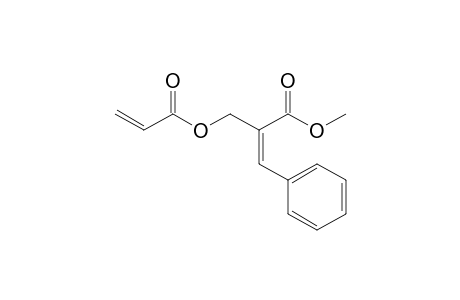 3-(Phenyl)-2-methoxycarbonyl-2-propen-1-yl 2-propenoate