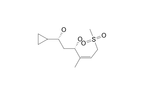 (+)-(1R,3S,4Z)-1-CYCLOPROPYL-4-METHYL-6-(METHYLSULFONYL)-HEX-4-EN-1,3-DIOL