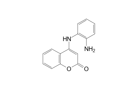 4-(2-Aminophenylamino)-2H-coumarin-2-one