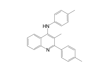 4-(4-Mehylphenyl)amino-2-(4-mehylphenyl)-3-methylquinoline