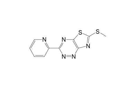 Thiazolo[5,4-e]-1,2,4-triazine, 6-(methylthio)-3-(2-pyridinyl)-