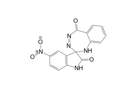 5'-Nitrospiro[1,3,4-benzotriazepine-2,3'-indole]-2',5(1H,1'H)-dione