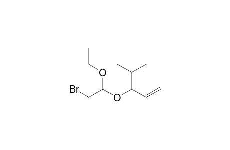 3-(2-bromanyl-1-ethoxy-ethoxy)-4-methyl-pent-1-ene
