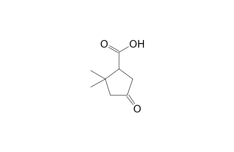 2,2-Dimethyl-4-oxocyclopentan-1-carbonsaure