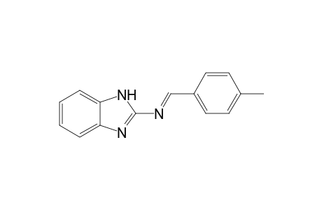 2-(4-Methylbenzylidene)aminobenzimidazole