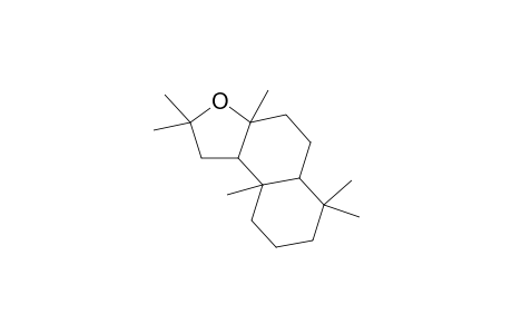(3aRS,5aSR,9aSR,9bSR)-Perhydro-2,2,3a,6,6,9a-phexamethylnaphtho[2,1-b]furan